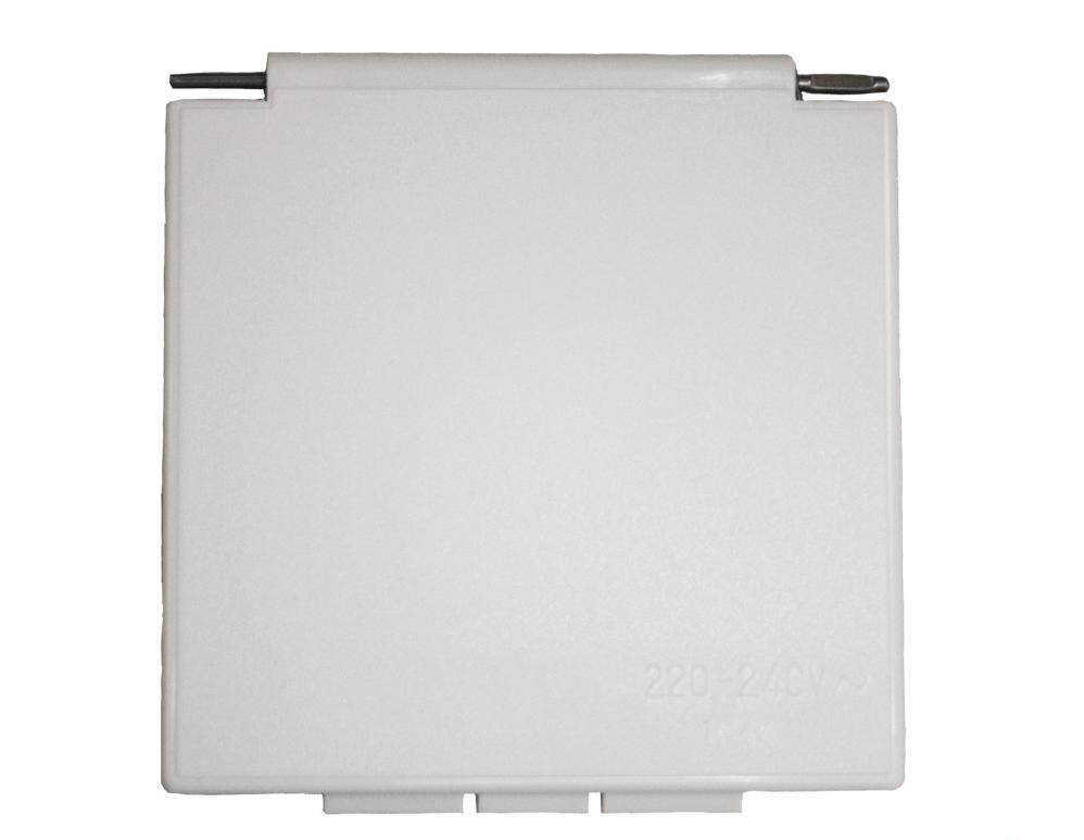 Klapplokk til strøm inn/utboks 220V 10x10cm H05 hv