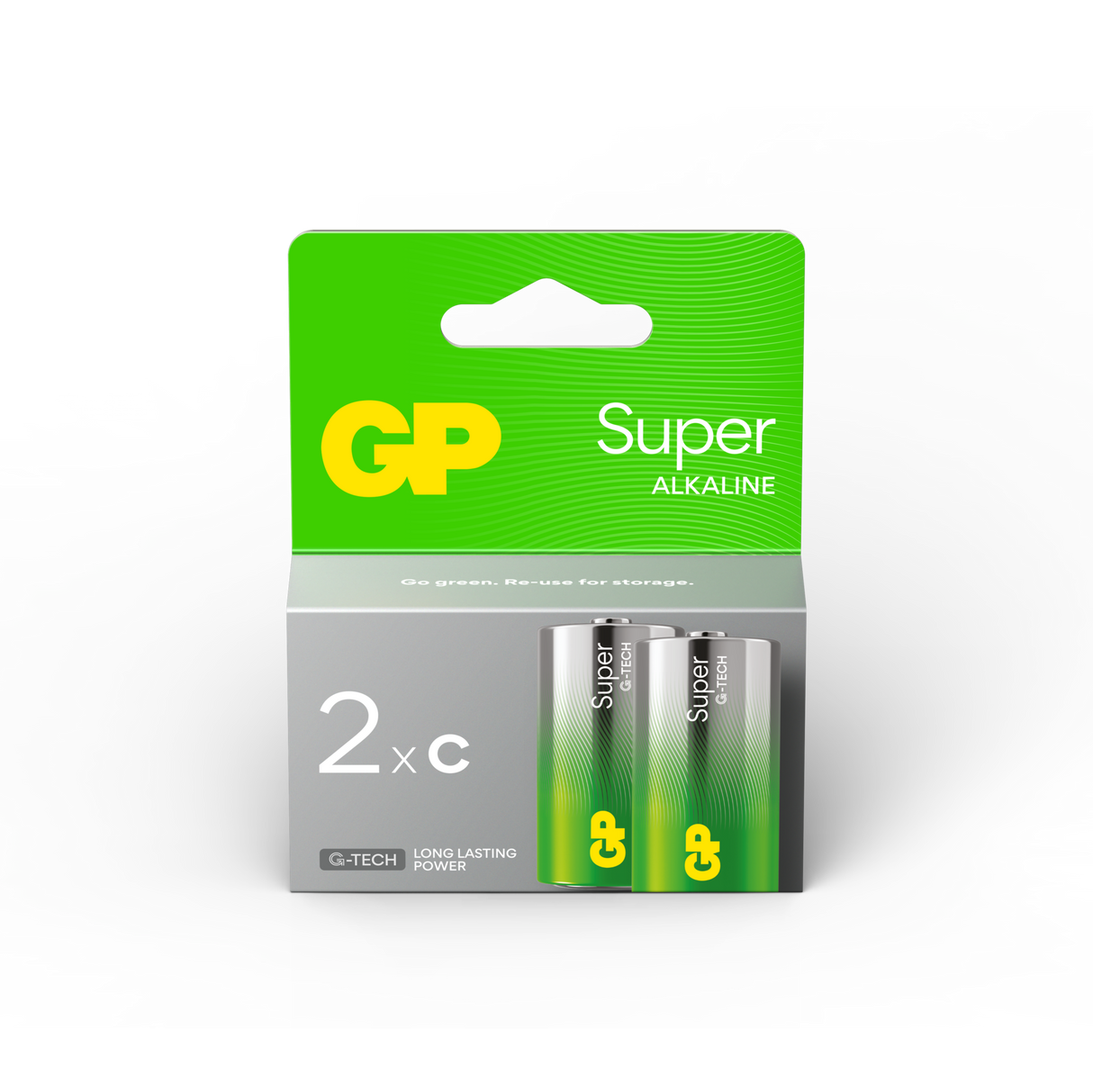 Batteri GP Alkalisk Super 1,5V 2stk