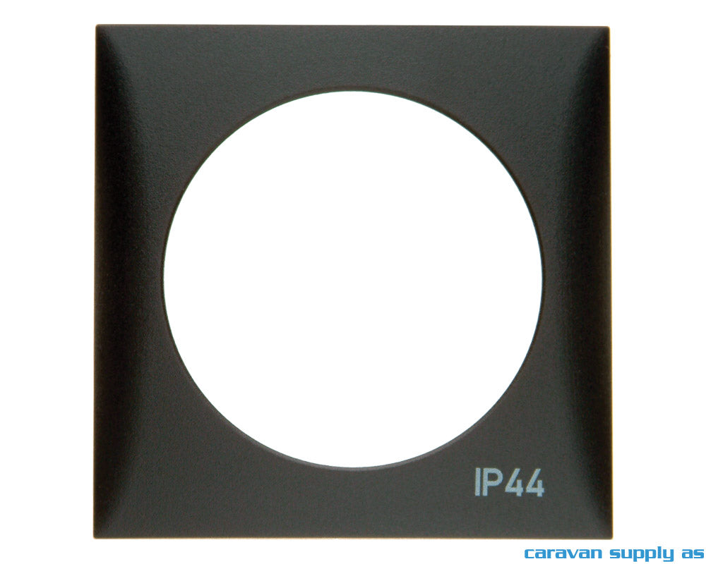 Ramme til 1 bryter IP44 Berker 60x60mm antrasitt m