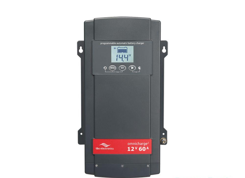 Batterilader 60A 4-steg Omnicharge² 3 utganger