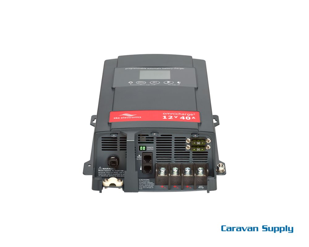 Batterilader 60A 4-steg Omnicharge² 3 utganger