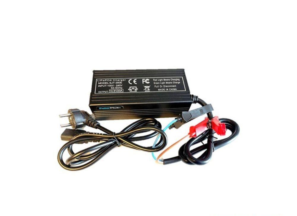 Batterilader 12V/20A SMART-lader Litium batteri