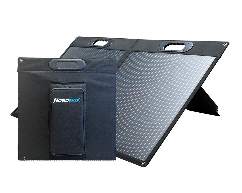 Vikbar Solcellspanel 100W