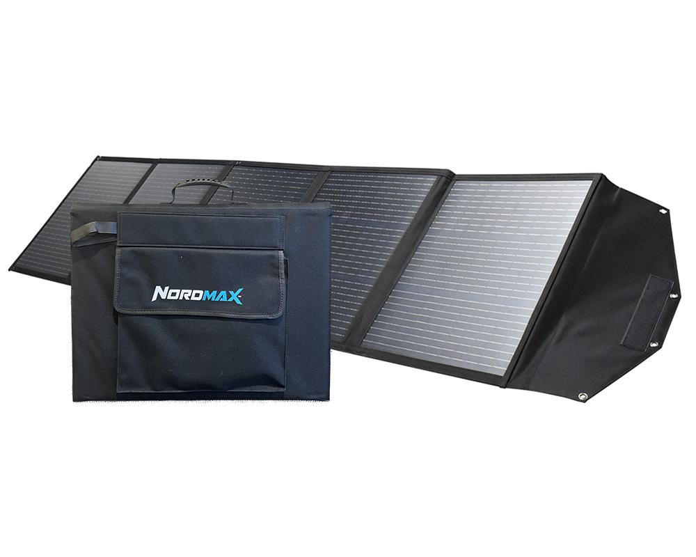 Vikbar Solcellspanel 200W