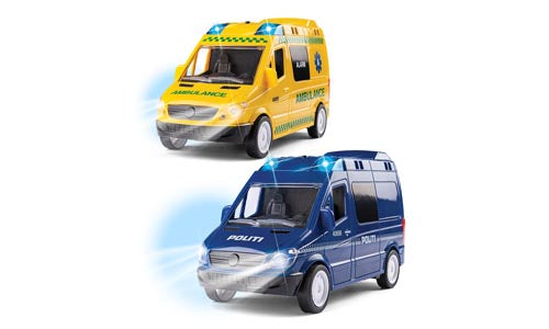 Speed Politi+Ambu Lys/Lyd