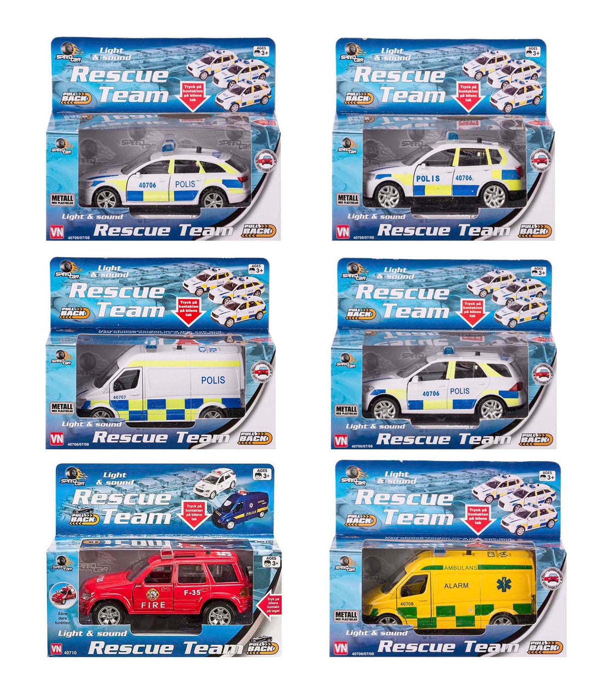 Speed S Rescue Biler