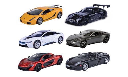 1:24 SUPER SPORTSBIL 6ass Pris pr. stk