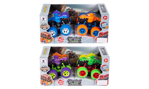 DINO MONSTER TRUCK 2 PK Pris pr. stk