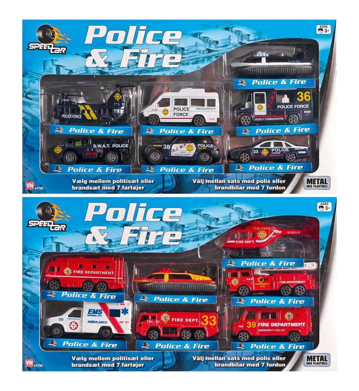 Speed Sett M 7 Biler. 2as