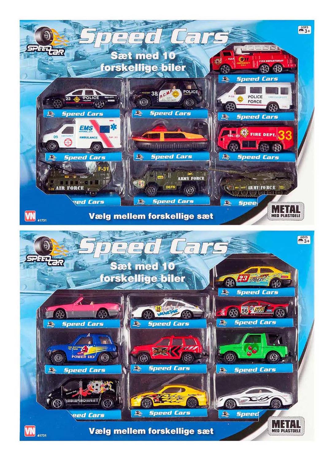 Speed Sett M10 Metalbiler