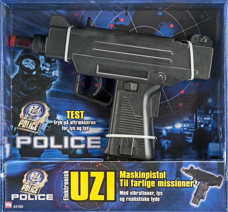 Swat Unit Elektronisk Uzi