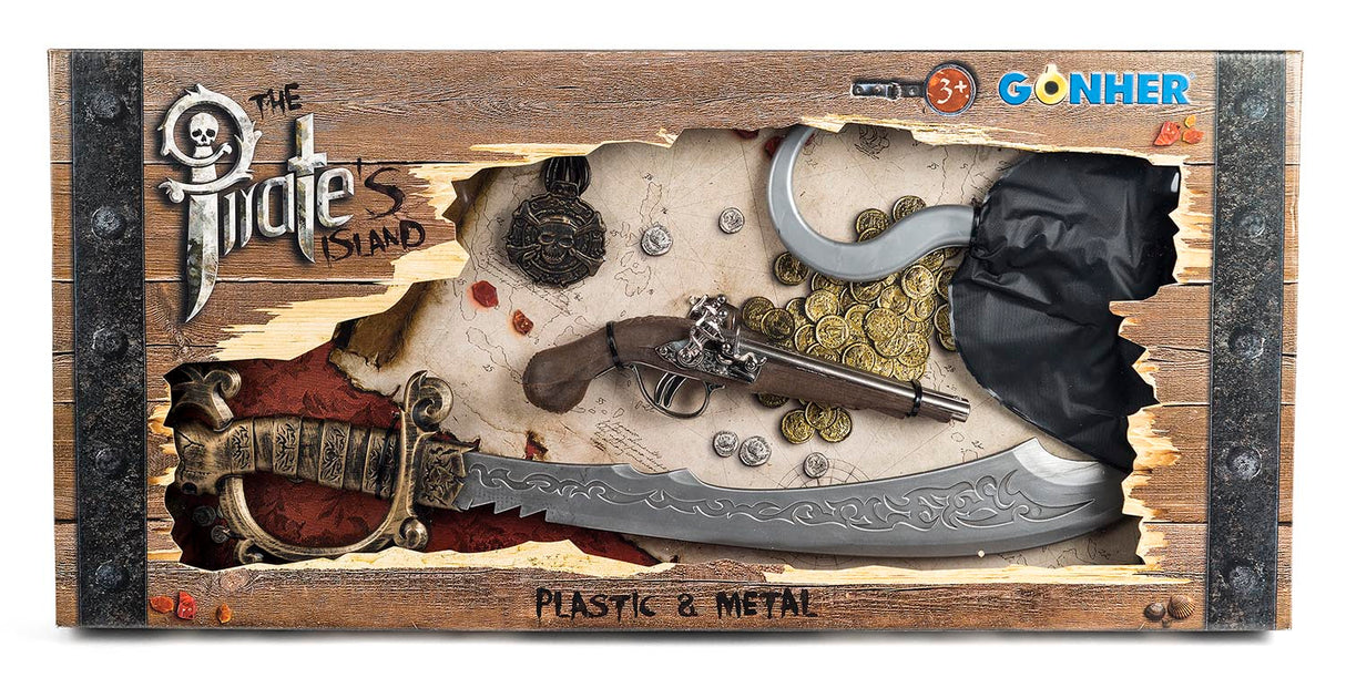 GONHER PIRATSETT I BOX Pris pr. stk