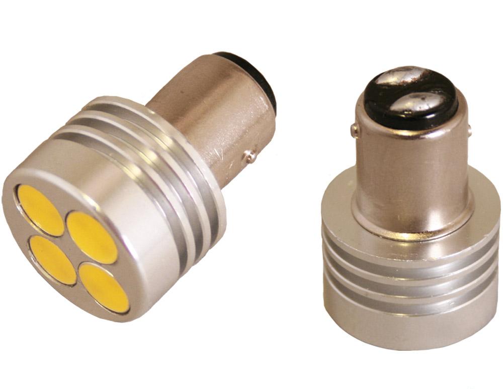 Lyspære BAY15D LED 180/55 lumen 2,1/0,8W (15W) 12V
