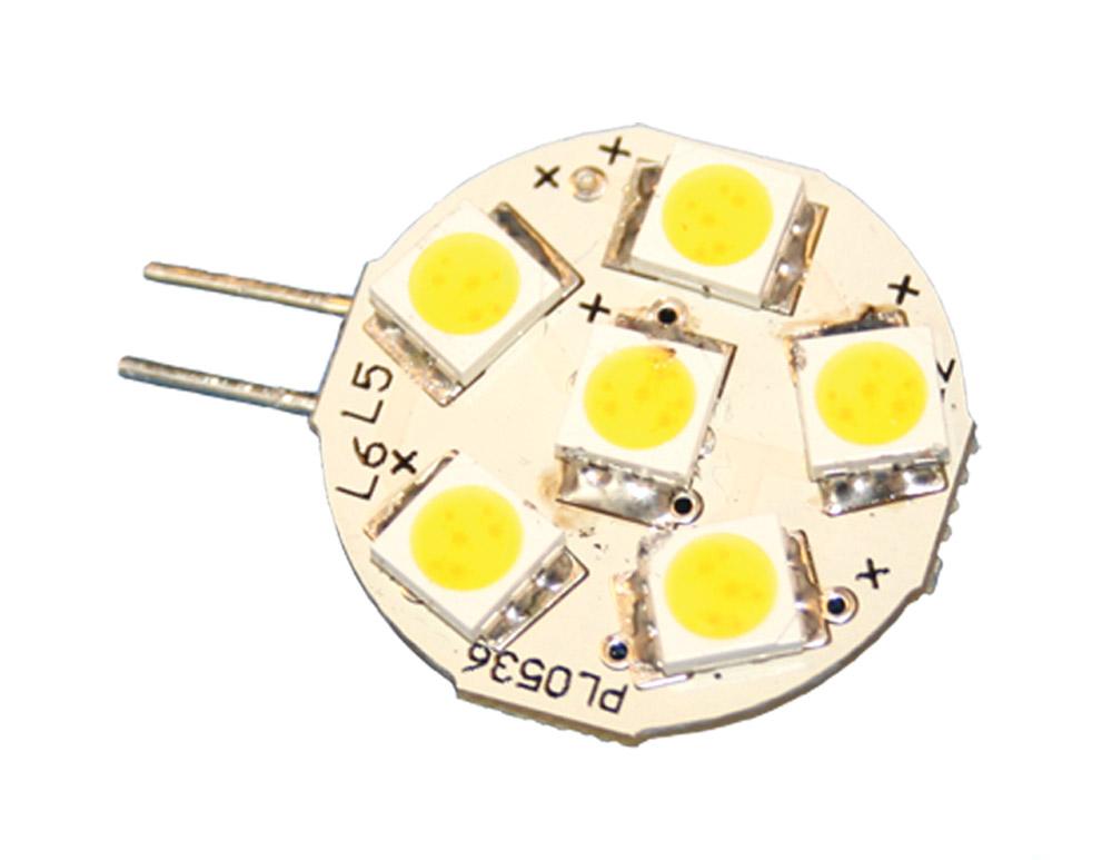 Lyspære G4 LED superflat horisontal 100lumen 1W (7