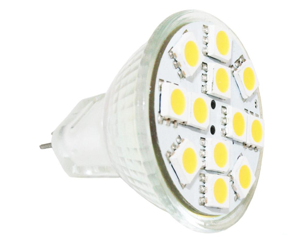 Lyspære MR11 LED 100 lumen 1,8W (15W) 12V 35x40mm
