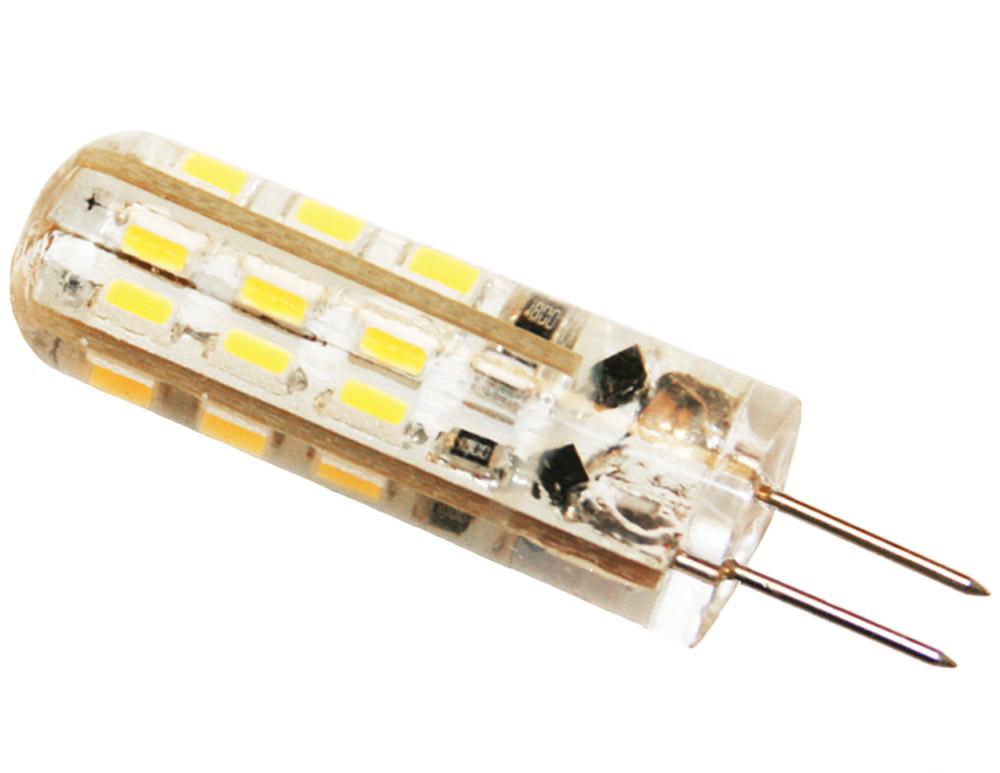 Lyspære G4 LED 105 lumen 1,3W (10W) 12V 10x36mm 43