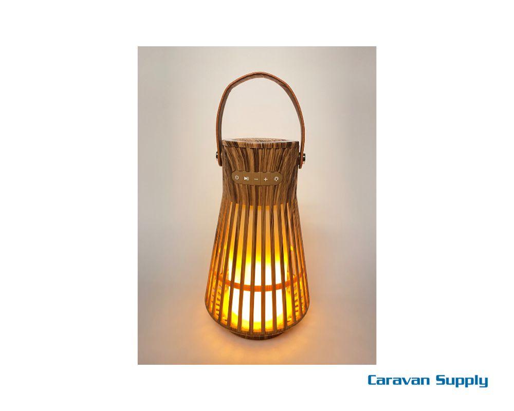 Lampe Flammelampe oppladbar