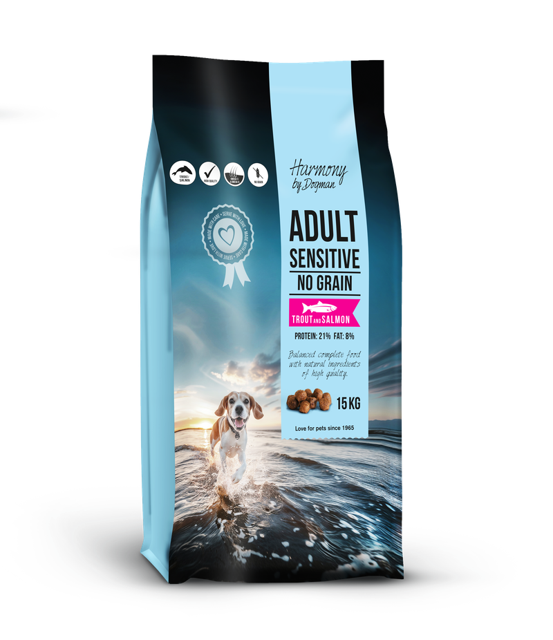 Adult Sensitive kornfritt hundefôr