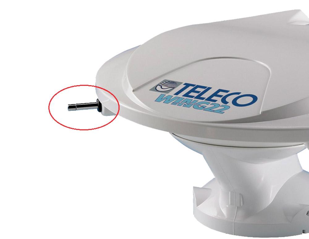 Antennespile til Teleco Wing22
