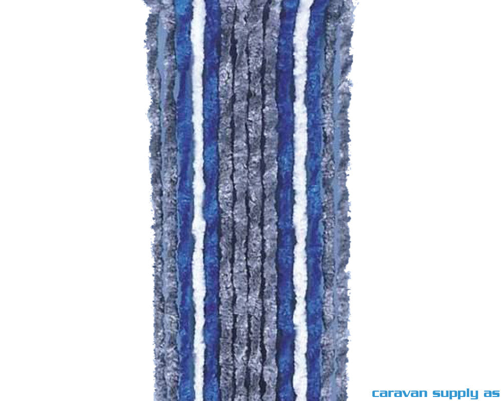 Dørforheng Arisol chenille 185x56cm grå/hvit
