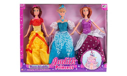 JUDITH 3 X PRINSESSER Pris pr. stk