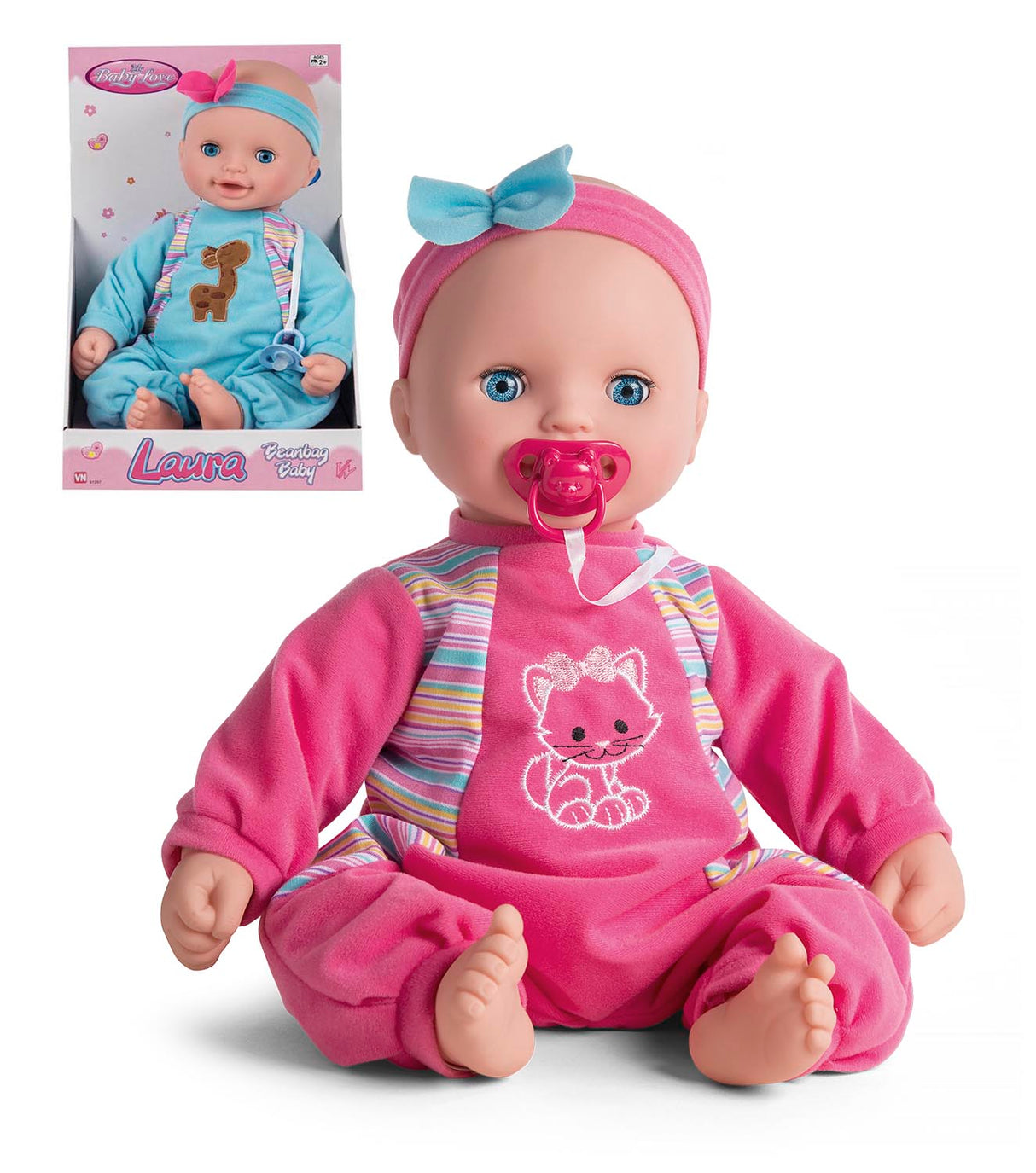 MY BABY BEANBAG 46cmTRAY Pris pr. stk