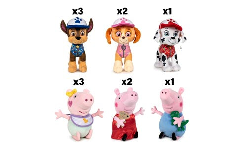 PAW+PEPPA 6 ASST