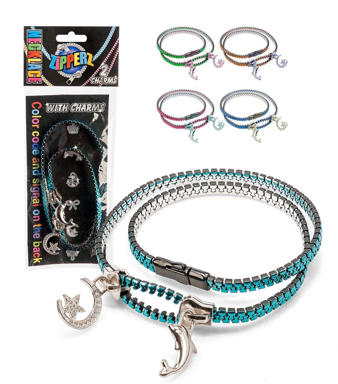 ZIPPERZ METAL KJEDE+2CHAR