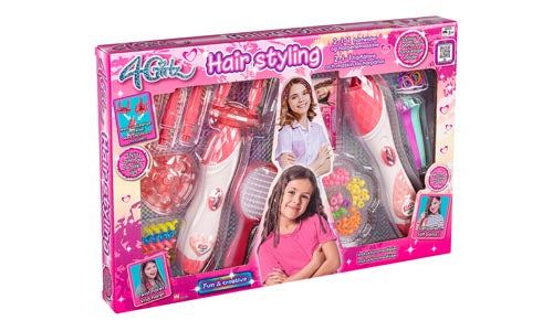 4-GIRLZ 2i1 MEGA HÅRSETT