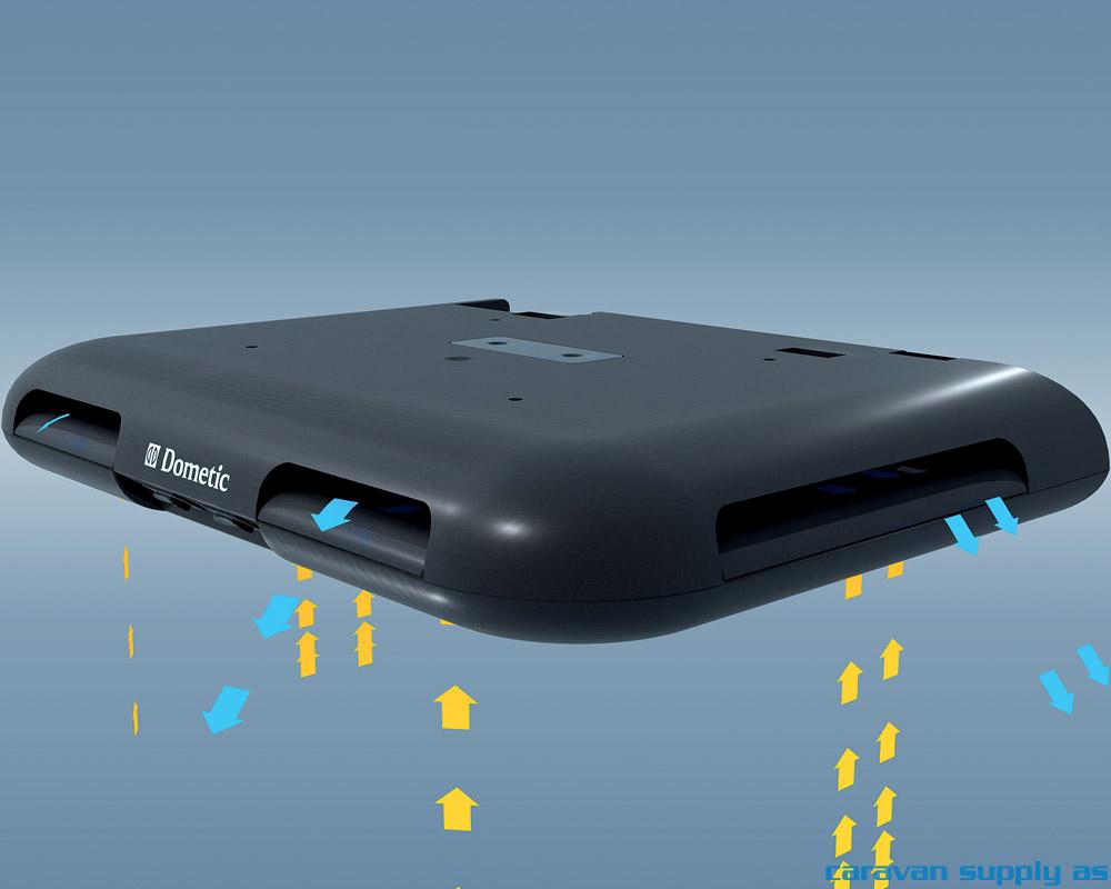 Avtrekksvifte Dometic CK2000 12V/5W 40x28x6cm