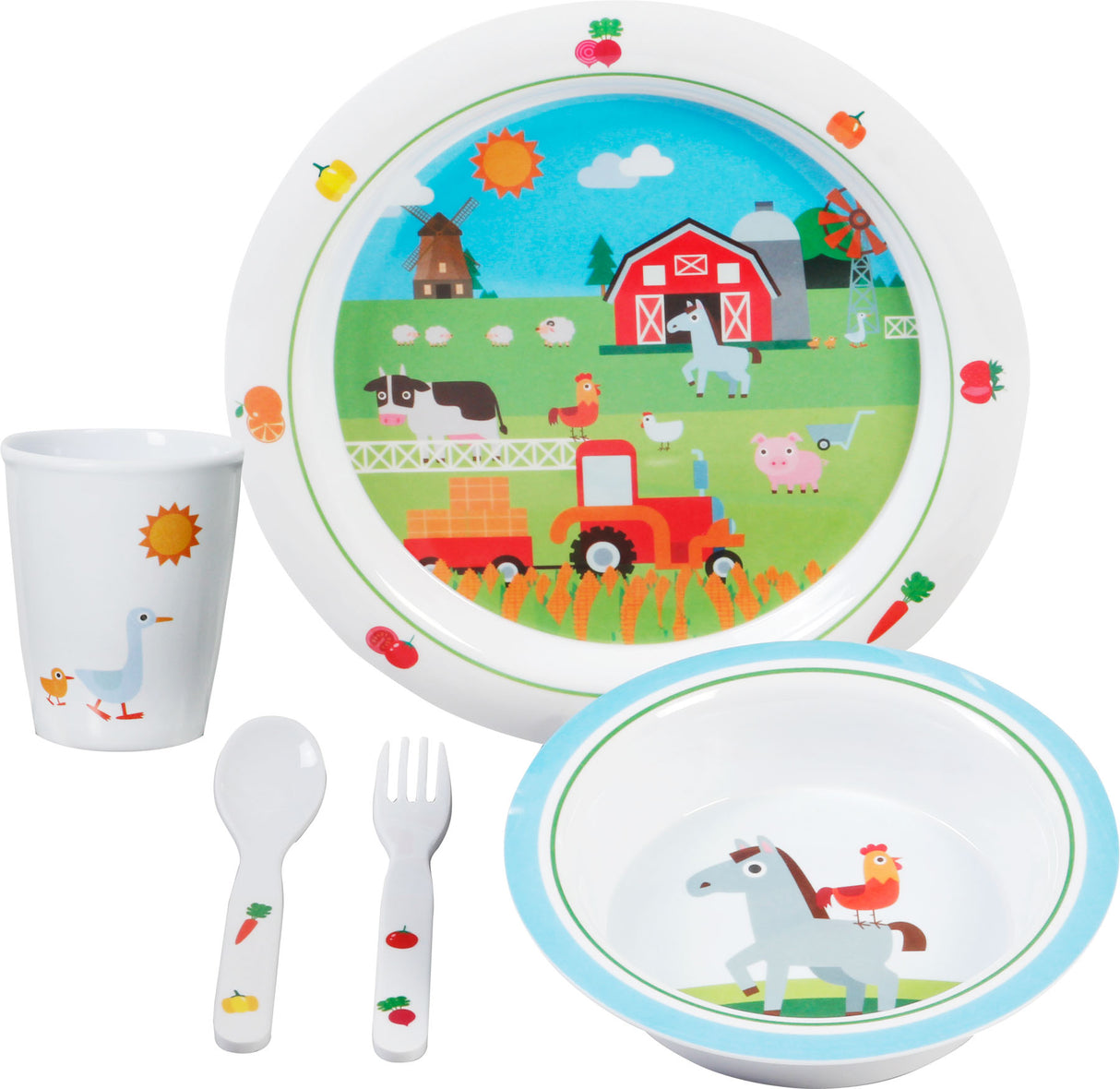 Servise Brunner Farm til barn