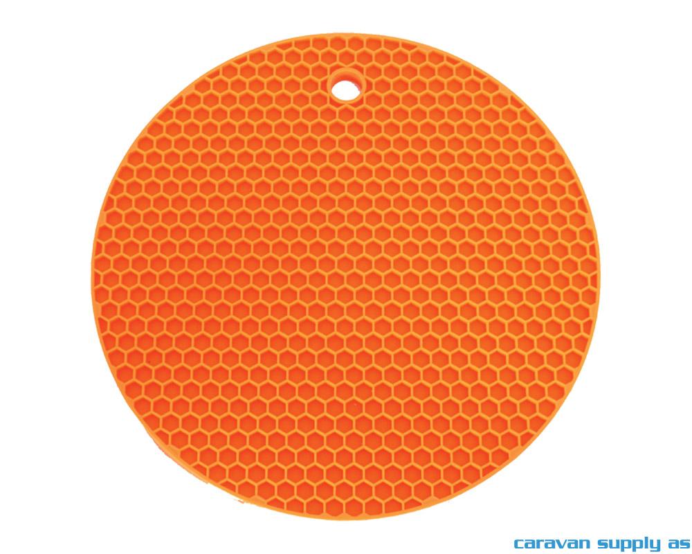 Grytelapp LotusGrill silikon rund orange