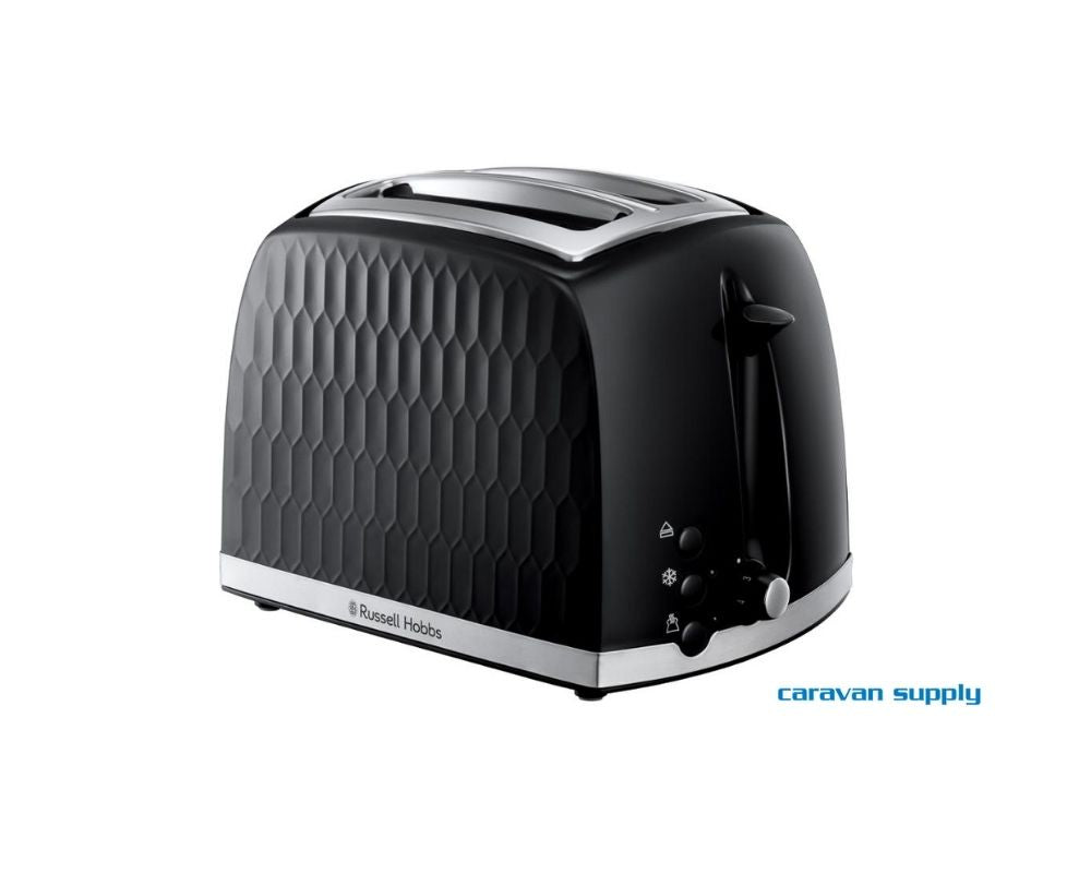 Brødrister Russell Hobbs Honeycomb svart