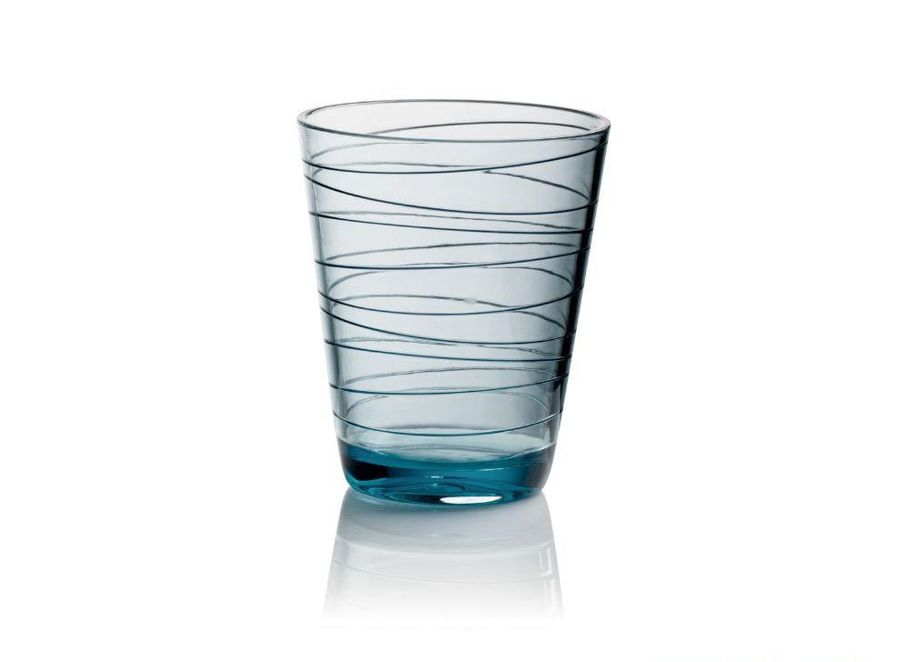 Glass Brunner Onda blå 30 cl