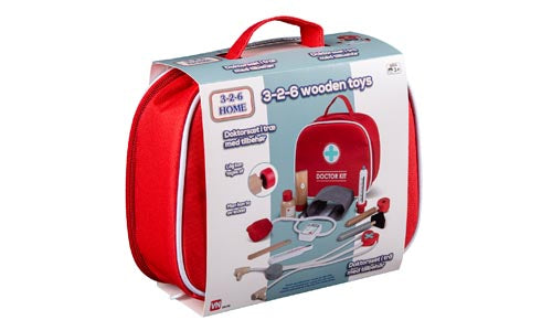 3-2-6 DOKTOR SETT I TRE Pris pr. stk