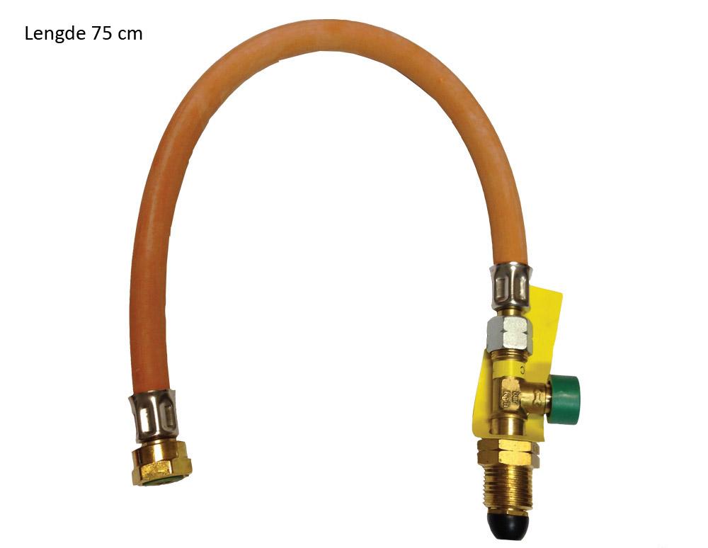 Gasslange Truma m/slangebruddssikring 75cm G10 N/S