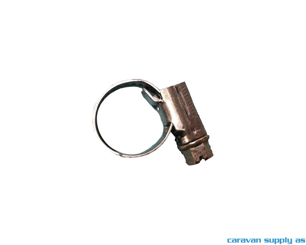 Slangeklemme 8-16mm syrefast/rustfri