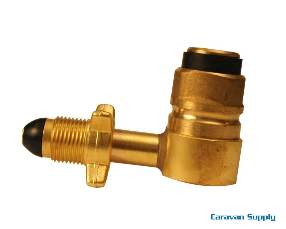 Clik-on adapter til svensk komposittflaske