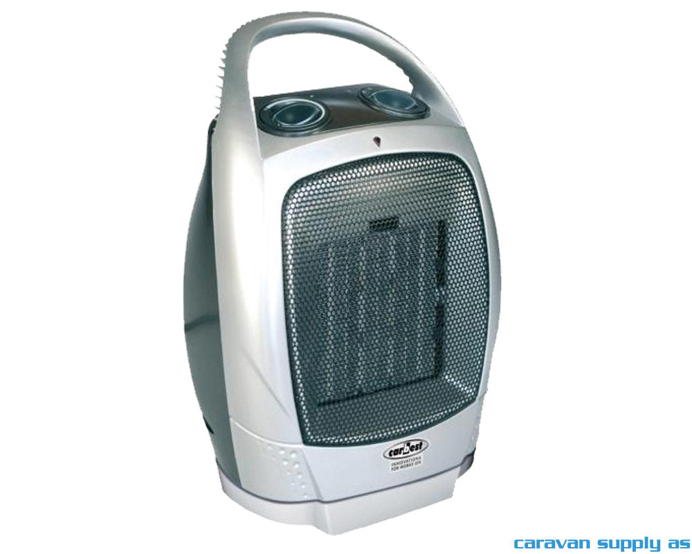 Varmeovn Ivalo m/veltesikring 750/1500W 26x20x13cm