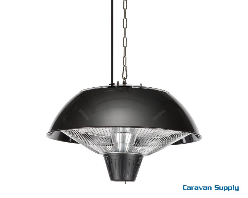 Terrassevarmer Patio takmodell svart