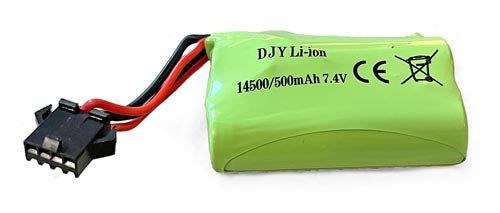 7,4 V OPPLADBART BATTERIT