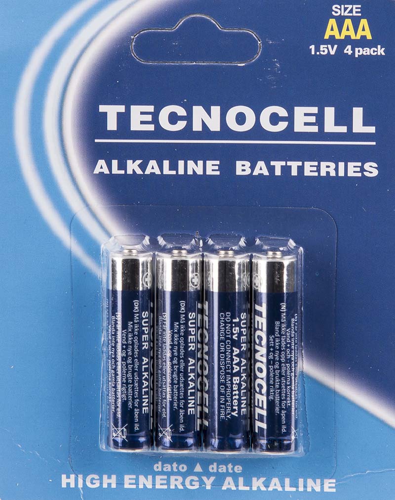 Tecnocell Alkaline 4xaaa