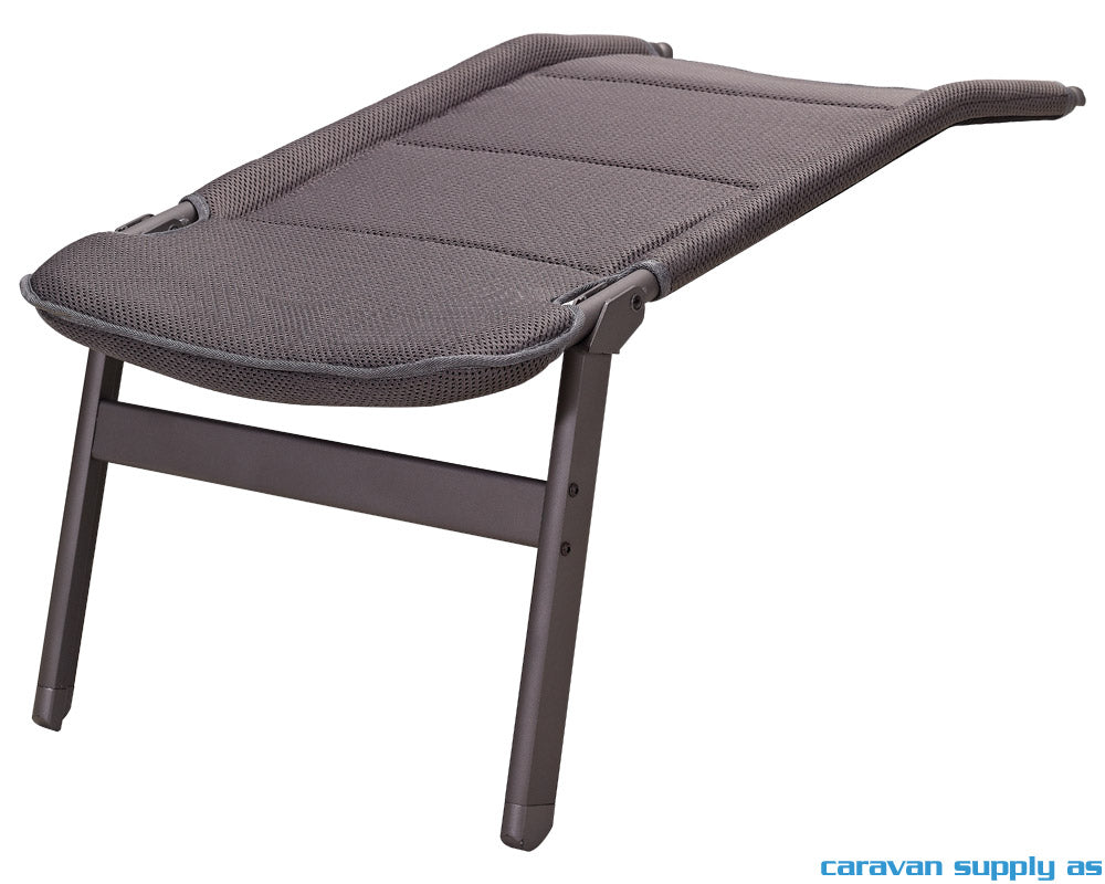 Fotskammel Westfield 87x50x90cm, 1,8kg, mørkegrå
