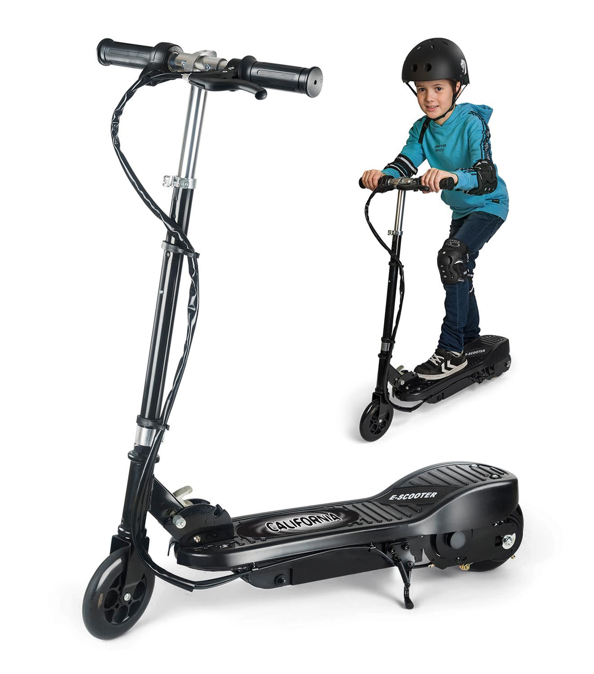 Elektrisk Sparkesykkel Sort 15 KM/T California Pris pr. stk