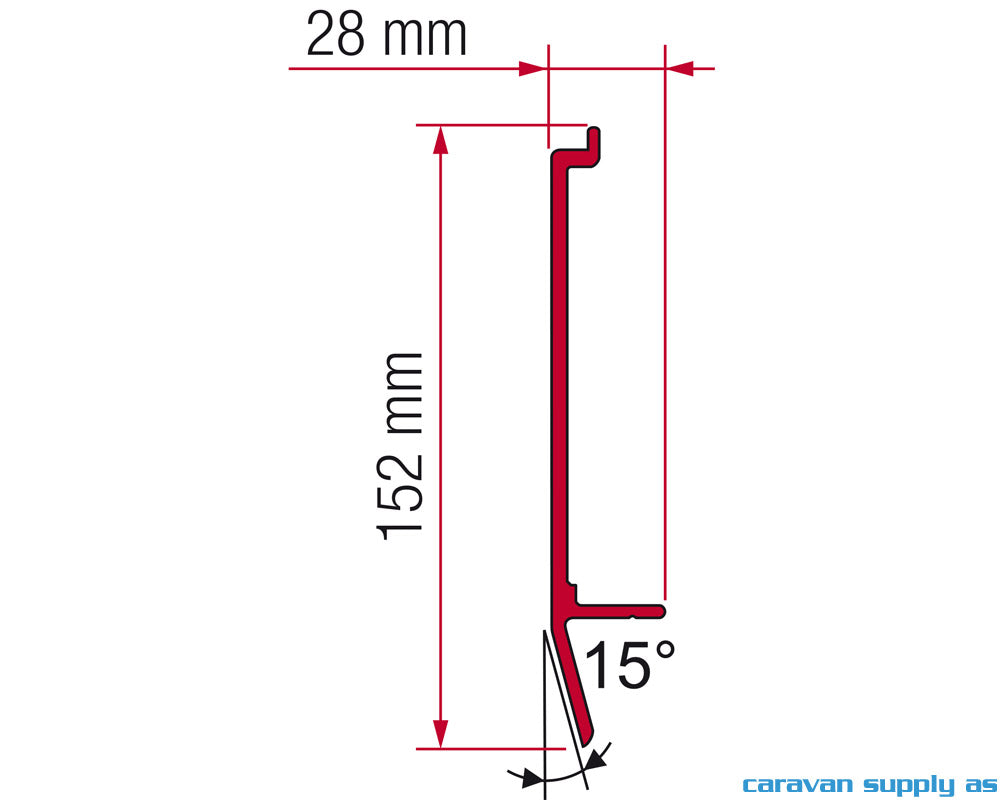 Adapter U Fiamma Awning