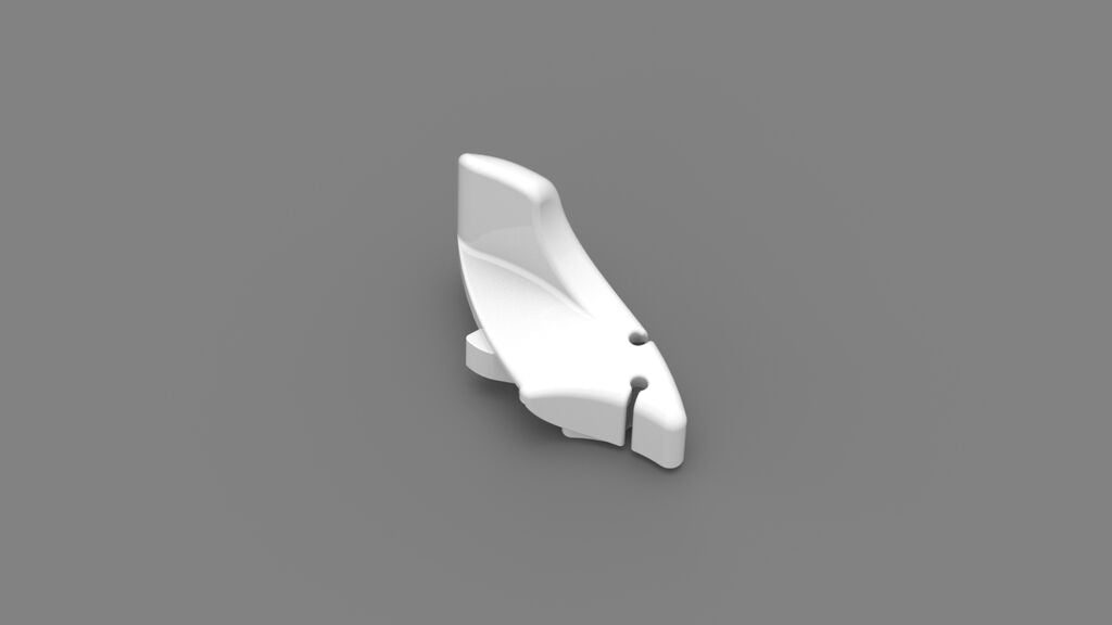 Left lead bar end cap f65l polar
