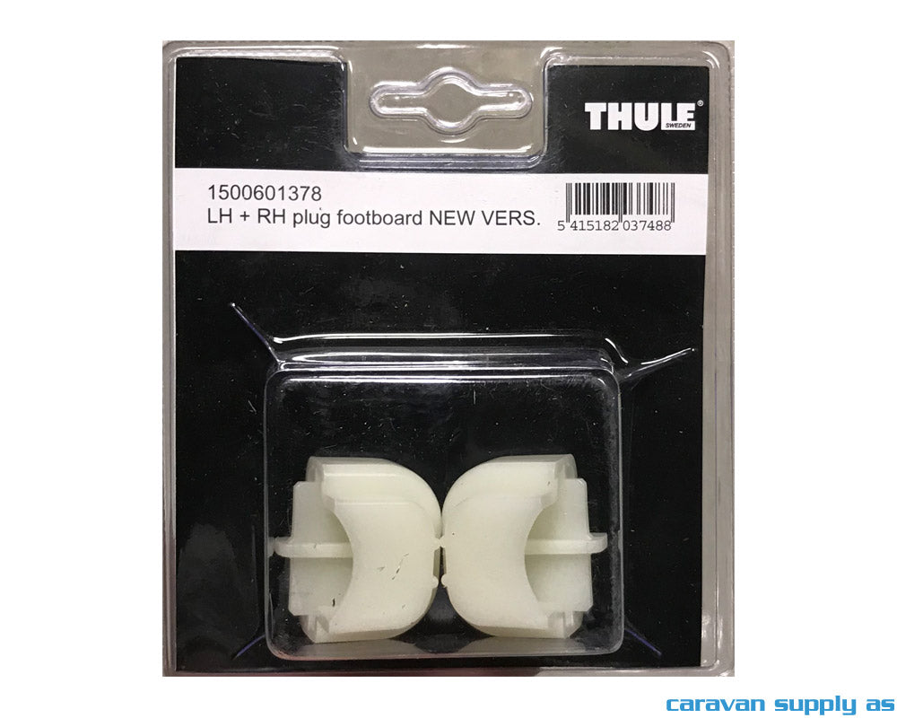 LH+RH plug footboard black - single/double step