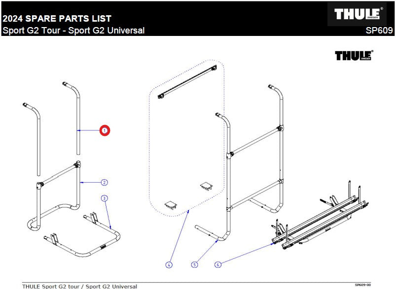 Sport G2 Tour arm (1x)