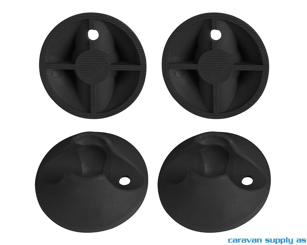 Feetcap Westfield table dark grey 4 pcs