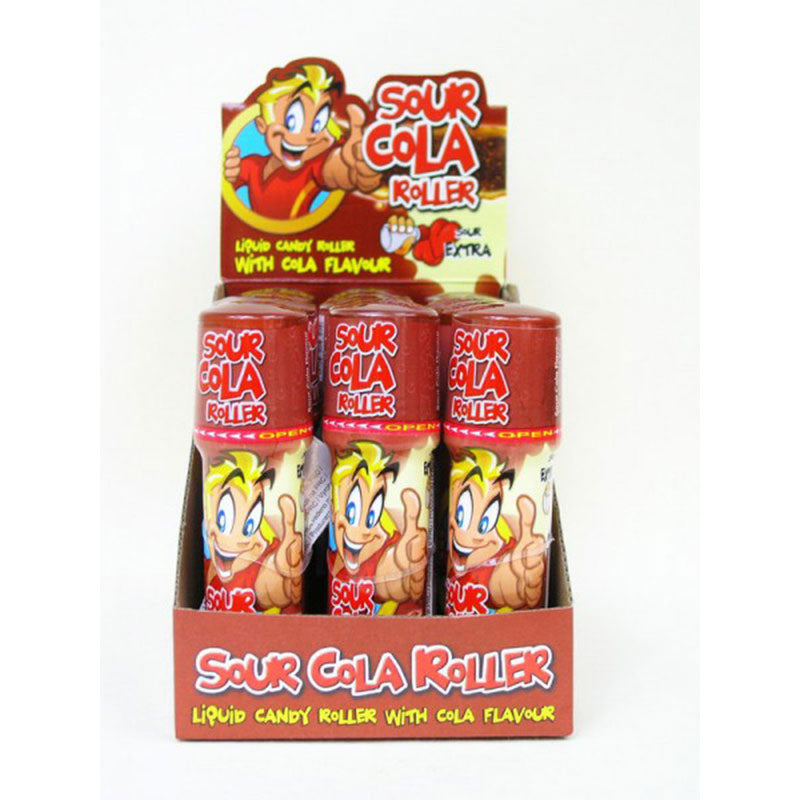 Maxi Sour Cola Roller 15 Stk salgenheter pr. display